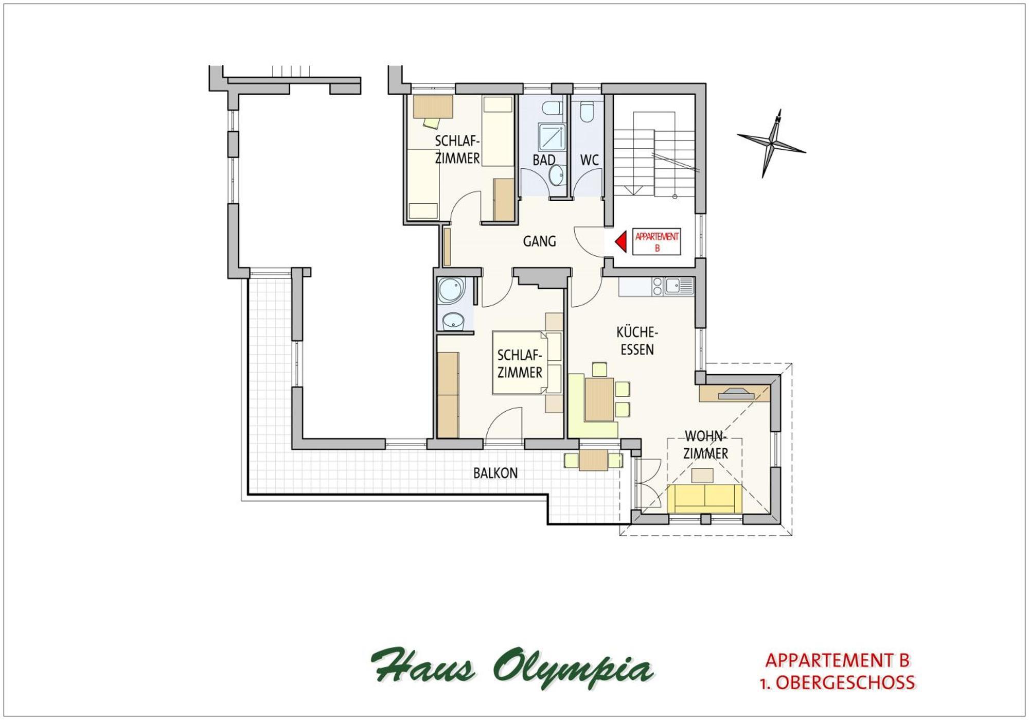 Appartements Haus Olympia Innsbruck Zimmer foto